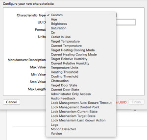 HomeKit Simulator Options